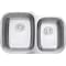 Ruvati 32" Undermount 60/40 Double Bowl 16 Gauge SS Kitchen Sink RVM4310 - alternate 2